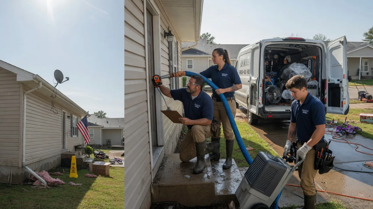 Ceiling Water Damage Restoration in Bunker, MO near me
